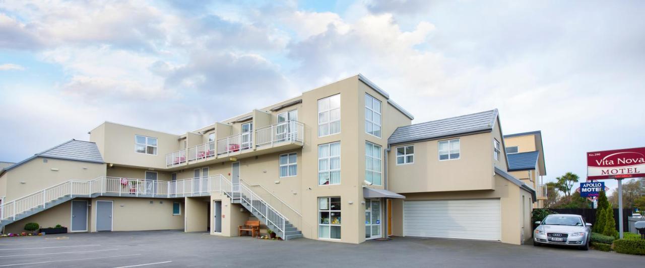 Vita Nova Motel Christchurch Buitenkant foto